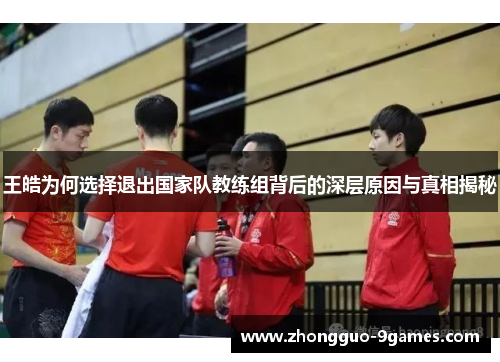 王皓为何选择退出国家队教练组背后的深层原因与真相揭秘
